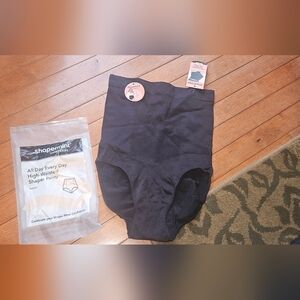 Essentials Black High-Waisted Shaper Panty